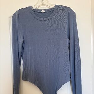 Wilfred body suit in dusty blue